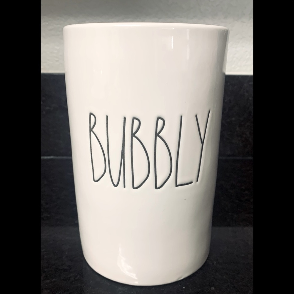 Rae Dunn White 'Bubbly' Vase
